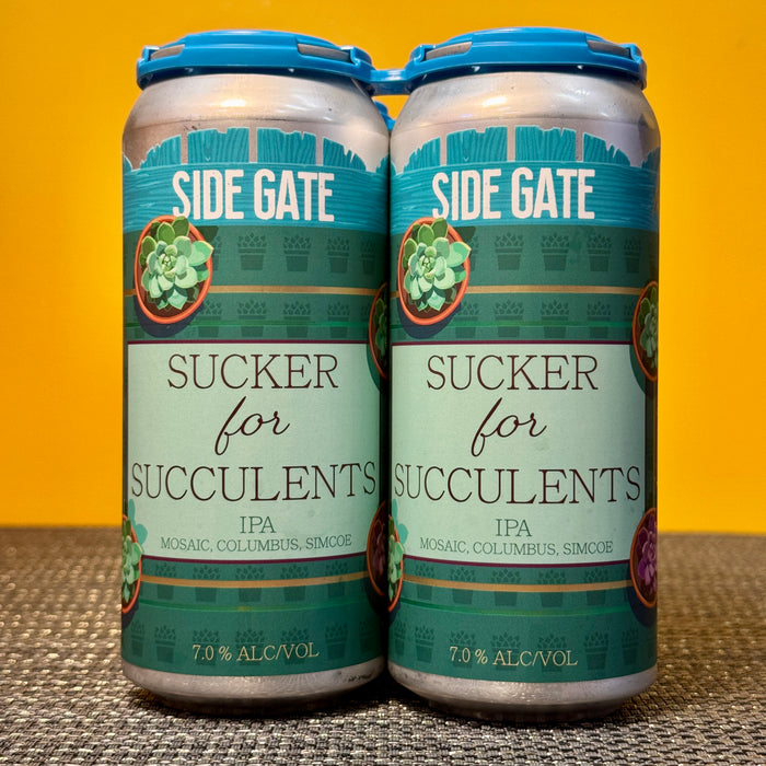 Sucker for Succulents IPA, Side Gate Brewery (4pk)