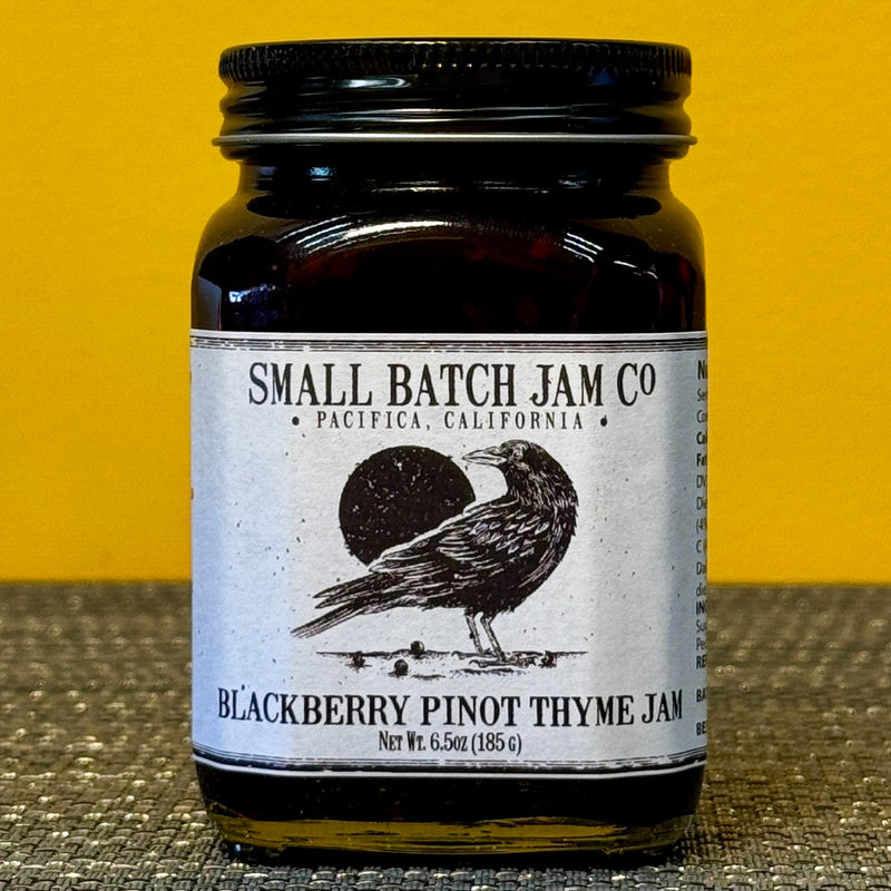 Small Batch Jam Co Blackberry Pinot Thyme Jam