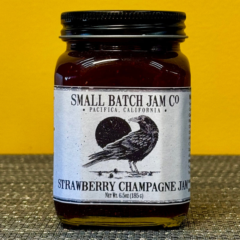 Small Batch Jam Co Strawberry Champagne Jam