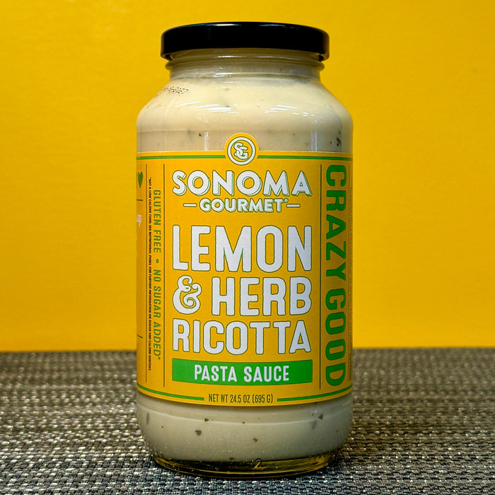 Sonoma Gourmet Lemon & Herb Ricotta Pasta Sauce