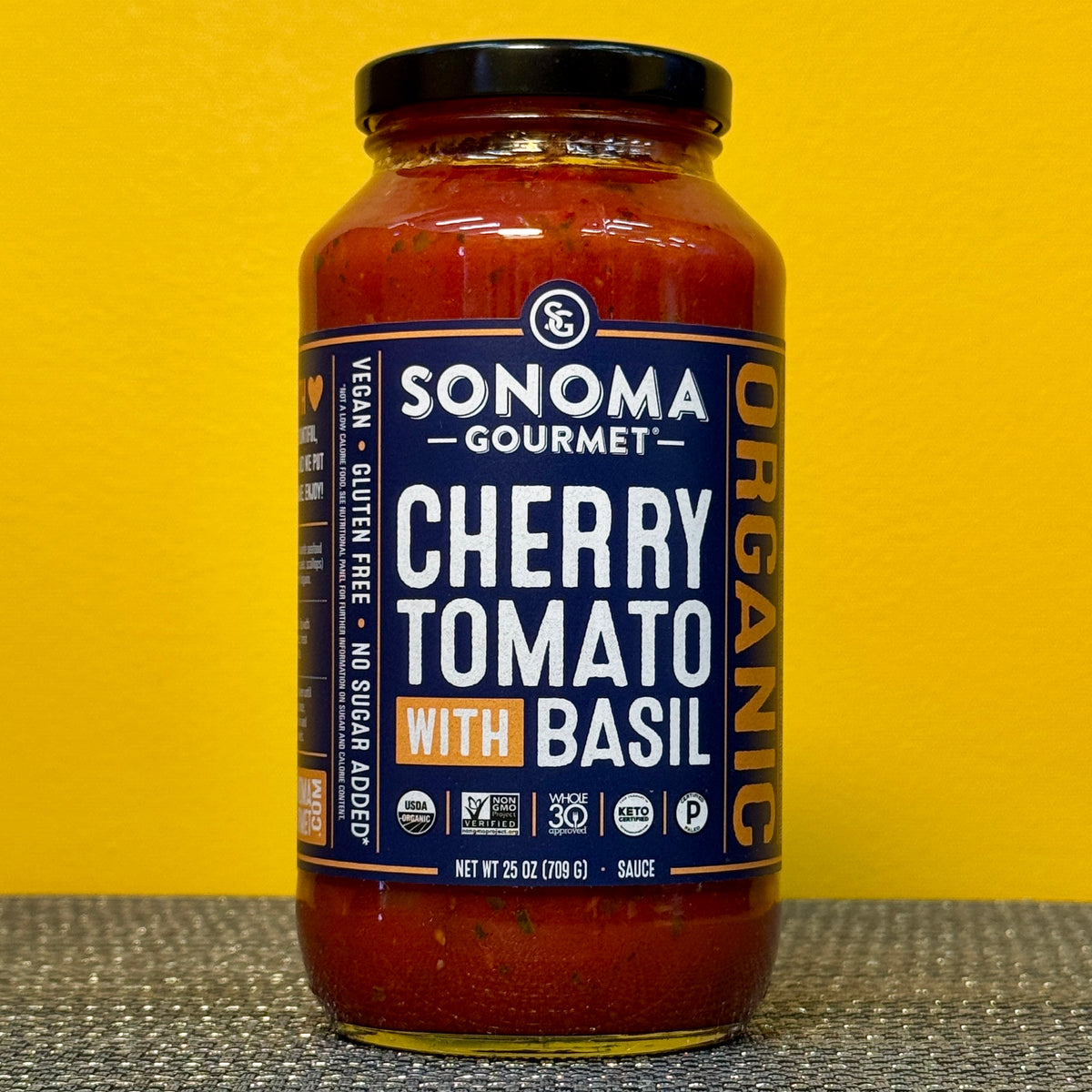 Sonoma Gourmet Cherry Tomato & Basil Pasta Sauce