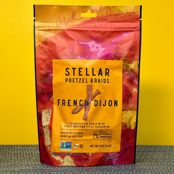 Stellar Pretzel Braids - French Dijon 5 oz
