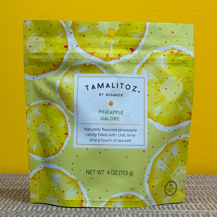 Tamalitoz Pineapple Galore Chili & Lime Filled Candies