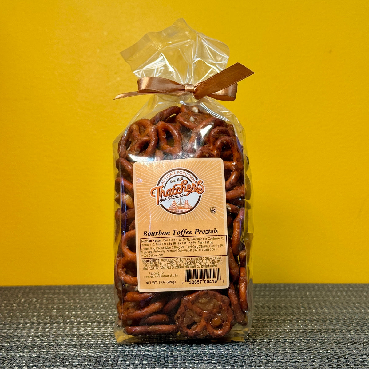 Thatcher's Bourbon Toffee Pretzels