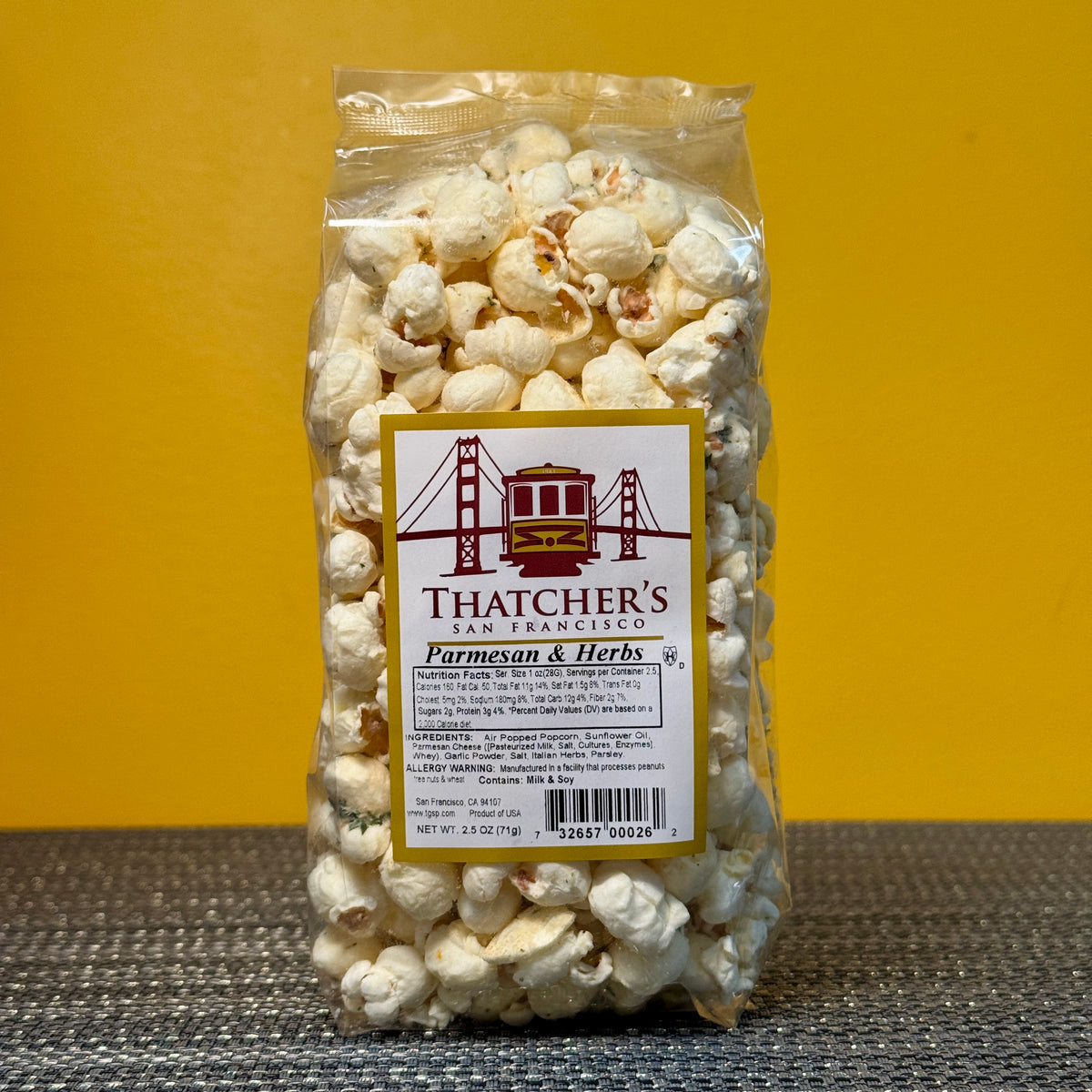 Thatcher's Parmesan & Herbs Popcorn