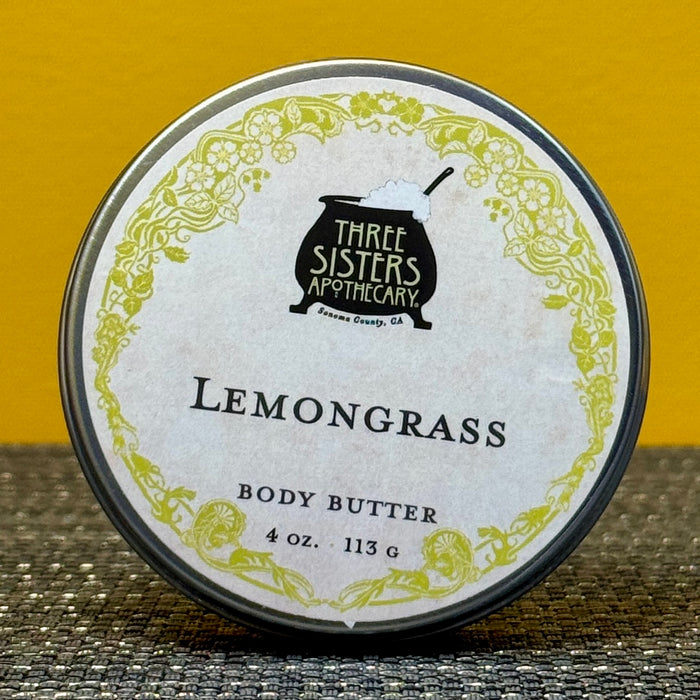 Three Sisters Apothecary Body Butter - Lemongrass
