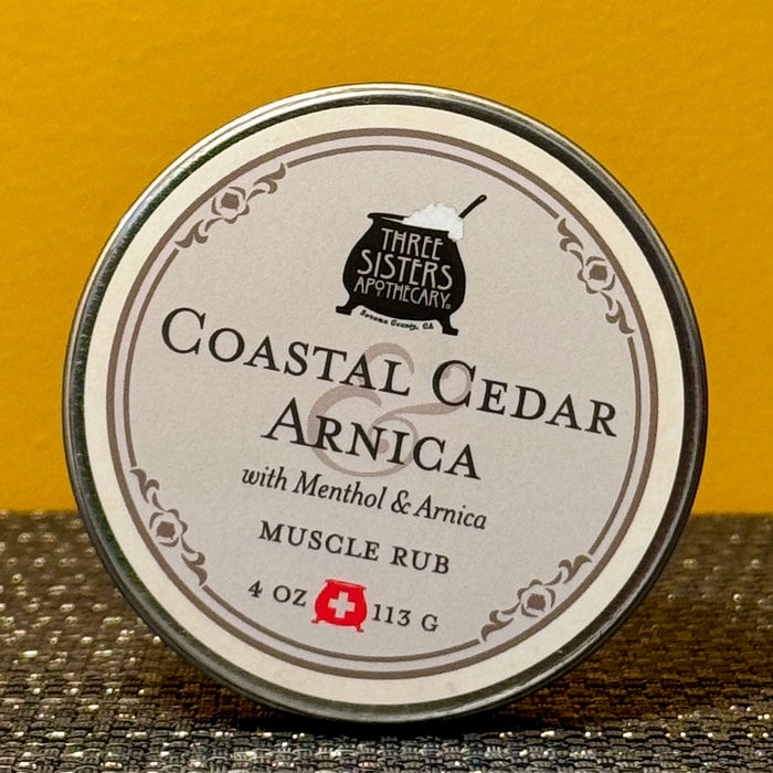 Three Sisters Apothecary Muscle Rub - Coastal Cedar & Arnica