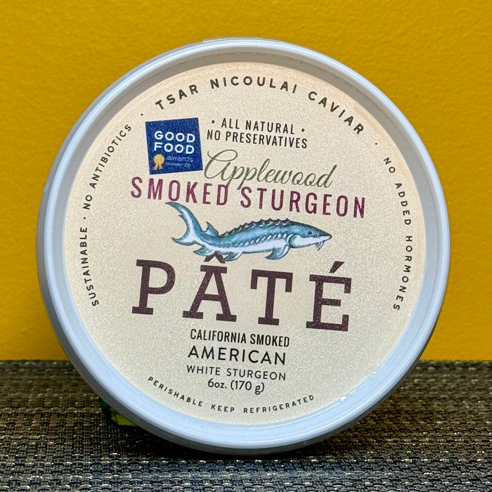 Tsar Nicoulai Smoked Sturgeon Pate, 6 oz