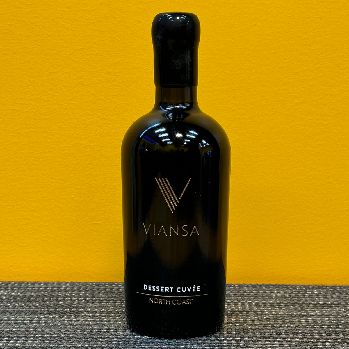 A bottle of Viansa Dessert Cuvee sweet wine