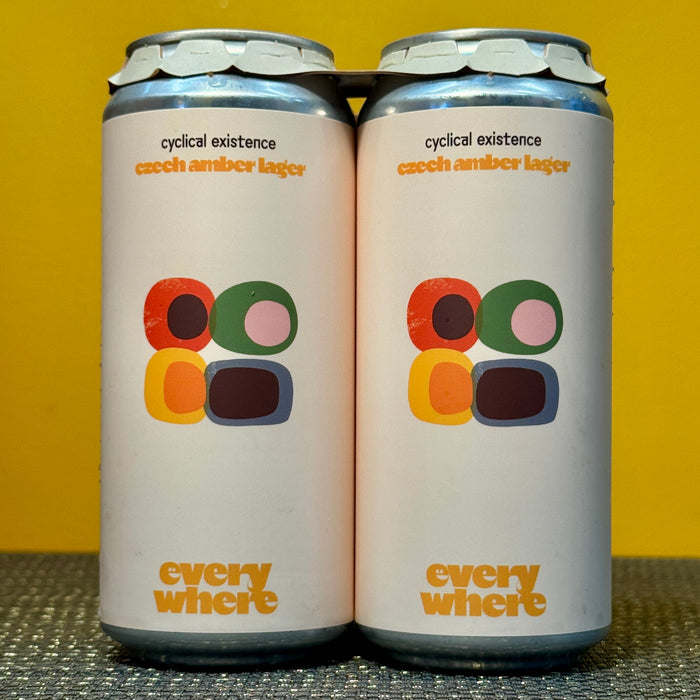 cyclical existence Amber Lager, everywhere beer (4pk)