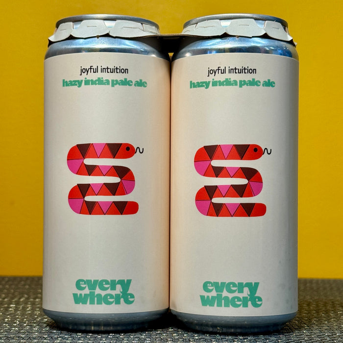 joyful intuition Hazy IPA, everywhere beer (4pk)